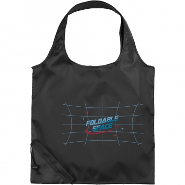 Logotrade Werbeartikel das Foto: Bungalow faltbare Polyester Tragetasche 7L