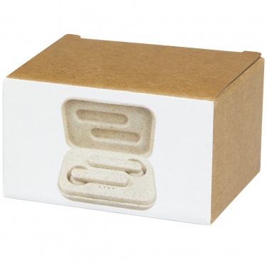 Logotrade werbemittel das Foto: Nantai Weizenstroh True Wireless Ohrhörer