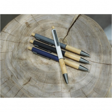 Logotrade Werbegeschenke das Foto: Darius Kugelschreiber aus recyceltem Aluminium