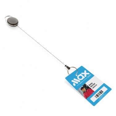 Logotrade Werbeartikel das Foto: Roller-Clip-Schlüsselanhänger aus RCS recyceltem ABS