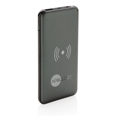 Logotrade Logogeschenke das Foto: 10.000 mAh FastCharging 10W Wireless Powerbank mit PD
