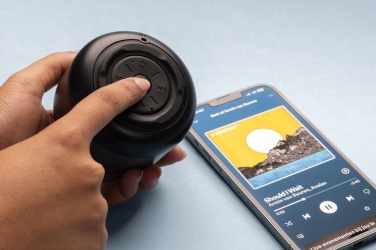 Logotrade Logogeschenke das Foto: BeatBuddy 3W-Lautsprecher aus RCS recyceltem ABS