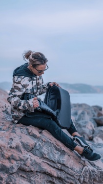 Logotrade werbemittel das Foto: Bobby Hero Regular Anti-Diebstahl-Rucksack