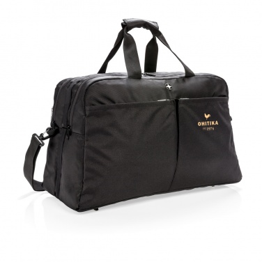 Logotrade Geschäftsgeschenke das Foto: Swiss Peak RFID Wochenendtasche mit Kofferöffnung