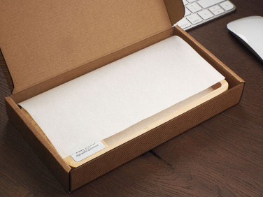 Logotrade Firmengeschenke das Foto: Schreibtisch-Organizer aus Holz 1852292