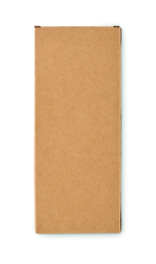 Logotrade Werbeartikel das Foto: Glas Trinkhalme-Set