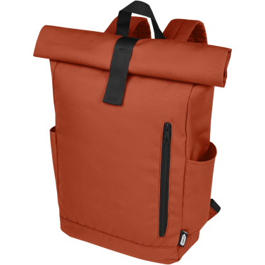 Logotrade Logogeschenke das Foto: Byron 15,6" GRS RPET Roll-Top Rucksack 18 L