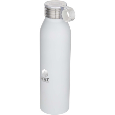 Logotrade Firmengeschenke das Foto: Grom 650 ml RCS-zertifizierte Trinkflasche aus recyceltem Edelstahl