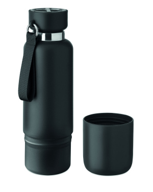 Logotrade Firmengeschenke das Foto: Doppelwandige Flasche 500ml