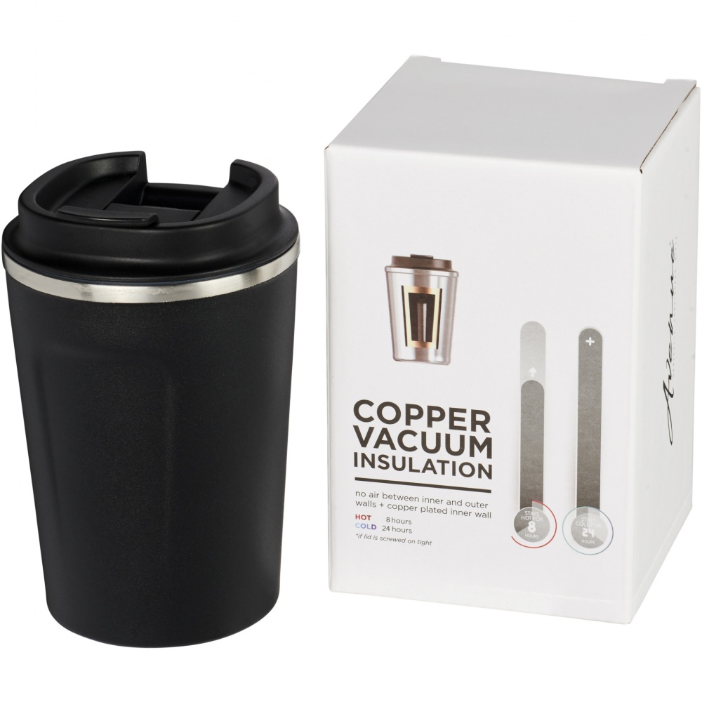 Logo trade promotional product photo of: Leak-proof copper vacuum insulated tumbler Thor, 360 ml