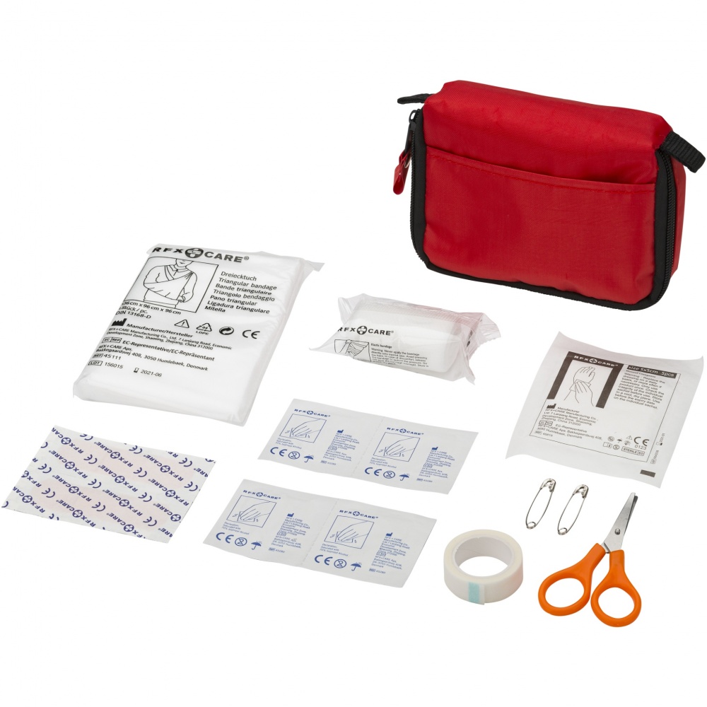 Logo trade promotional giveaways image of: Save-me 19-piece first aid kit