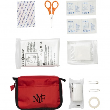 Logo trade corporate gifts image of: Save-me 19-piece first aid kit