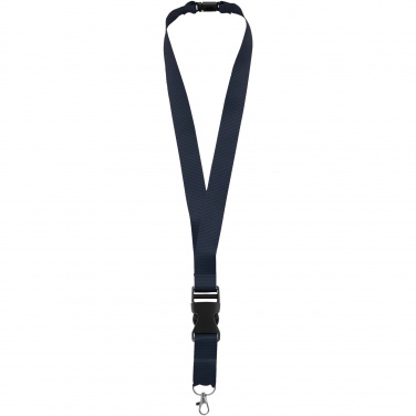 Logo trade corporate gift photo of: Yogi lanyard detachable buckle break-away closure