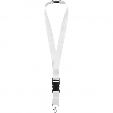 Logotrade promotional merchandise picture of: Yogi lanyard detachable buckle break-away closure