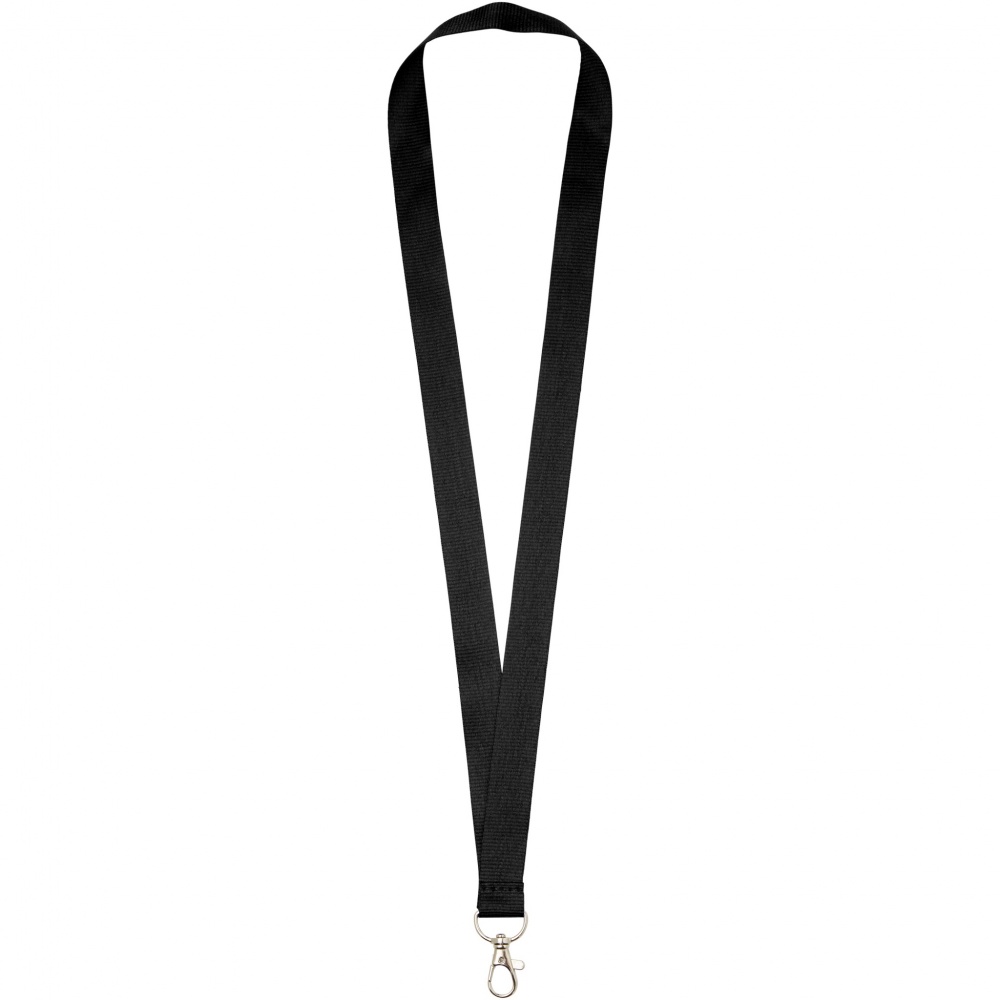 Logo trade promotional products image of: Impey lanyard with convenient hook