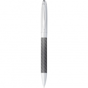 Logo trade promotional products picture of: Winona ballpoint pen with carbon fibre details