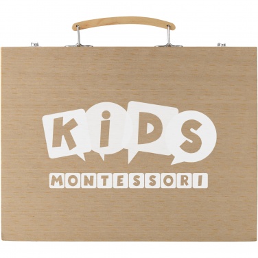 Logo trade promotional merchandise image of: Rainbow 67-piece colouring set