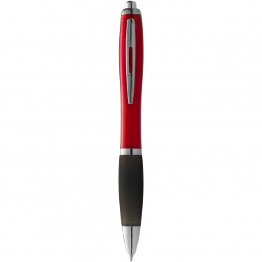 Logotrade promotional gifts photo of: Nash ballpoint pen coloured barrel and black grip