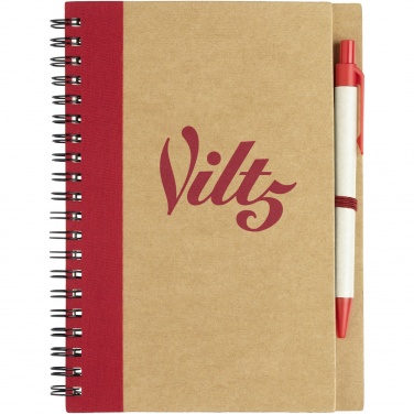 Logotrade business gift image of: Priestly recycled notebook with pen
