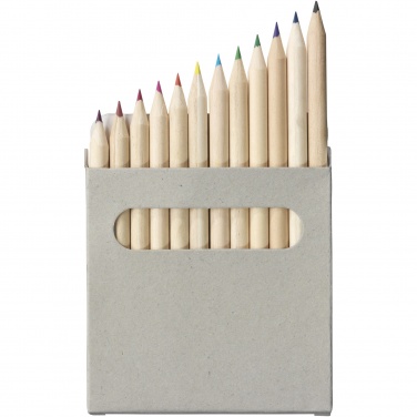 Logotrade corporate gifts photo of: Tallin 12-piece coloured pencil set