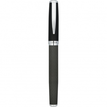 Logotrade business gifts photo of: Carbon duo pen gift set with pouch