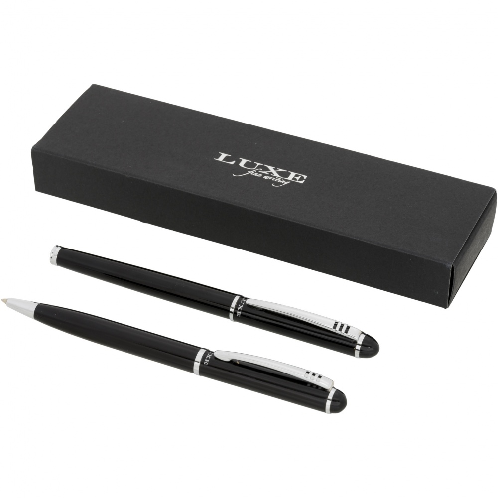 Logo trade corporate gifts picture of: Andante duo pen gift set