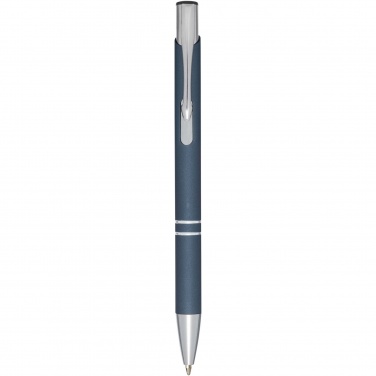 Logo trade promotional merchandise picture of: Moneta soft touch ballpoint pen