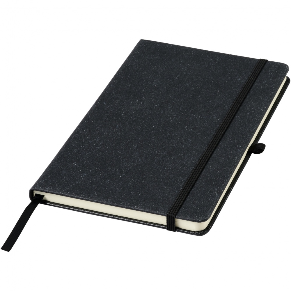 Logotrade promotional giveaway image of: Atlana leather pieces notebook