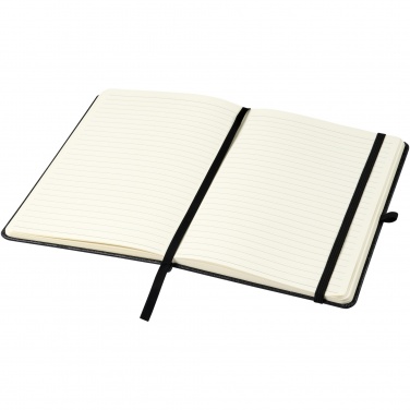 Logo trade promotional items image of: Atlana leather pieces notebook