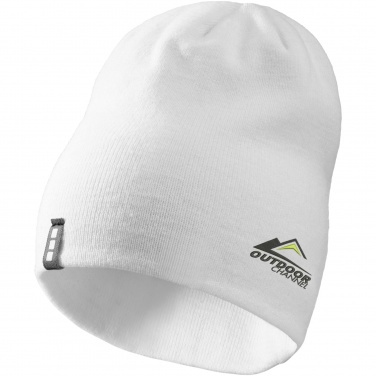 Logo trade promotional giveaways image of: Level beanie