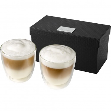 Logo trade corporate gift photo of: Boda 2-piece glass coffee cup set