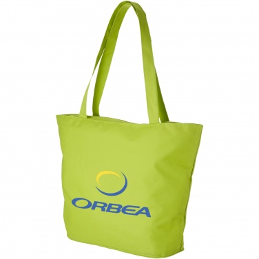 Logo trade promotional giveaway photo of: Panama zippered tote bag 20L