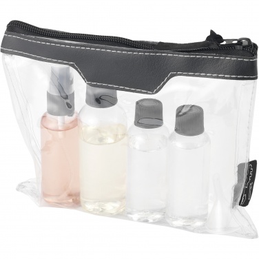 Logo trade corporate gifts image of: Munich airline approved travel bottle set