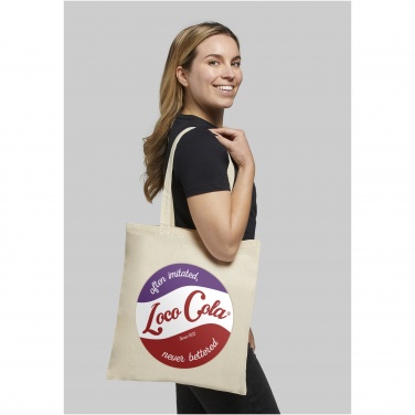 Logo trade corporate gift photo of: Madras 140 g/m² cotton tote bag 7L