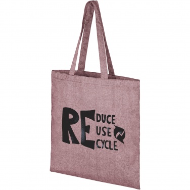Logo trade corporate gifts image of: Pheebs 150 g/m² recycled tote bag 7L