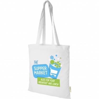 Logotrade promotional product image of: Orissa 100 g/m² organic cotton tote bag 7L