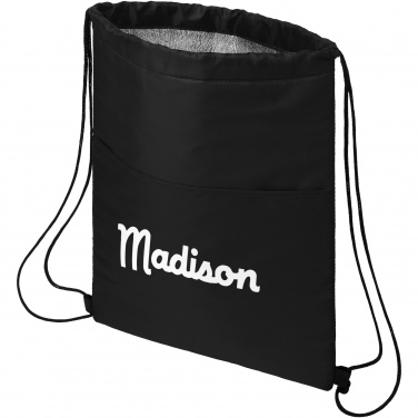 Logo trade promotional merchandise photo of: Oriole 12-can drawstring cooler bag 5L