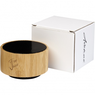 Logo trade advertising products picture of: Cosmos bamboo Bluetooth® speaker