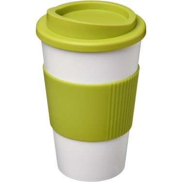 Logo trade promotional item photo of: Americano® 350 ml insulated tumbler with grip