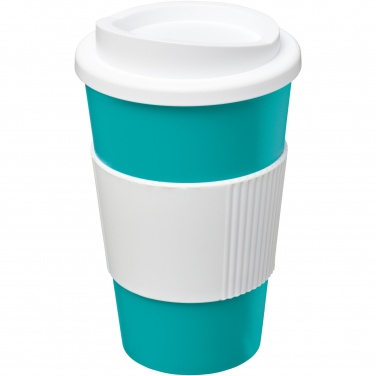 Logotrade promotional merchandise image of: Americano® 350 ml insulated tumbler with grip