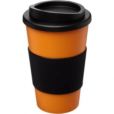 Logotrade promotional merchandise image of: Americano® 350 ml insulated tumbler with grip