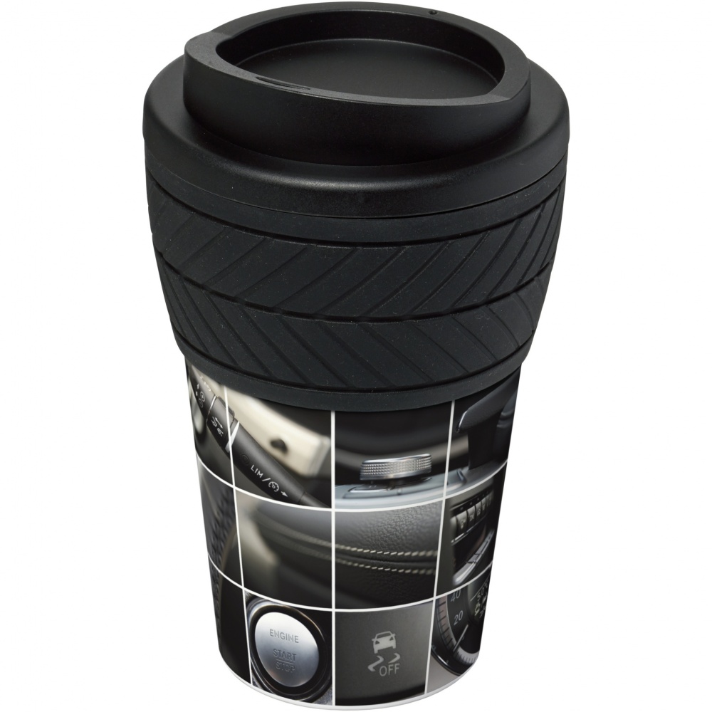 Logo trade promotional gifts picture of: Brite-Americano® tyre 350 ml insulated tumbler