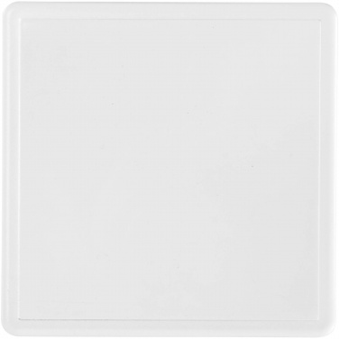 Logotrade corporate gift image of: Ellison square plastic coaster with paper insert