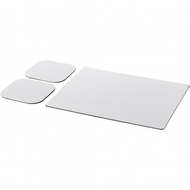 Logotrade promotional merchandise image of: Brite-Mat® mouse mat and coaster set combo 3