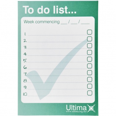 Logo trade promotional merchandise picture of: Desk-Mate® A6 notepad