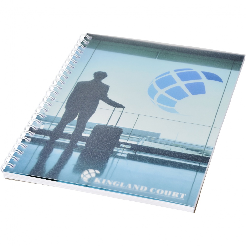 Logotrade business gift image of: Desk-Mate® wire-o A5 notebook PP cover