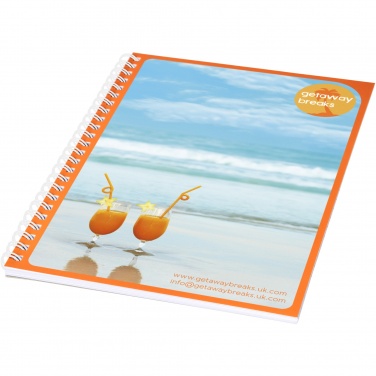 Logotrade promotional gift image of: Desk-Mate® A5 notebook synthetic cover