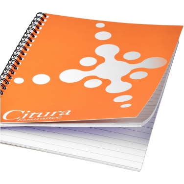Logo trade promotional items picture of: Desk-Mate® A5 notebook synthetic cover