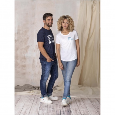 Logo trade promotional giveaway photo of: Jade short sleeve women's GRS recycled t-shirt