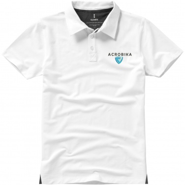 Logo trade business gifts image of: Markham short sleeve men's stretch polo